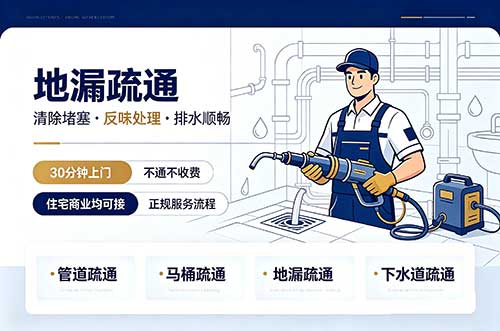 晋江地漏疏通