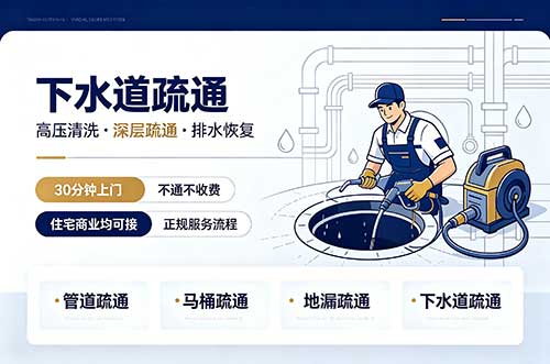 晋江下水道疏通