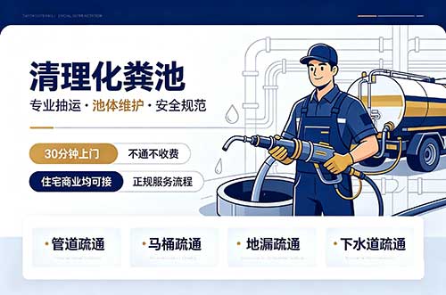 晋江清理化粪池
